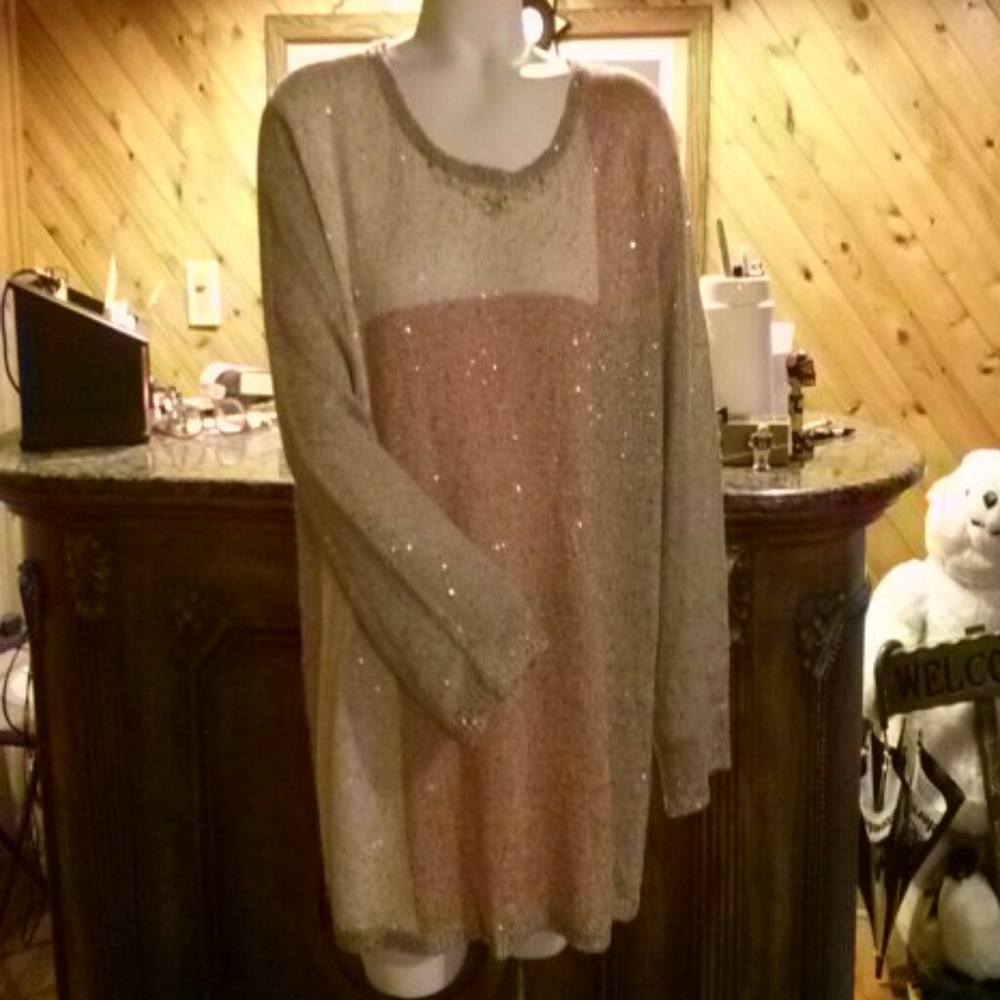 Sequined sweater